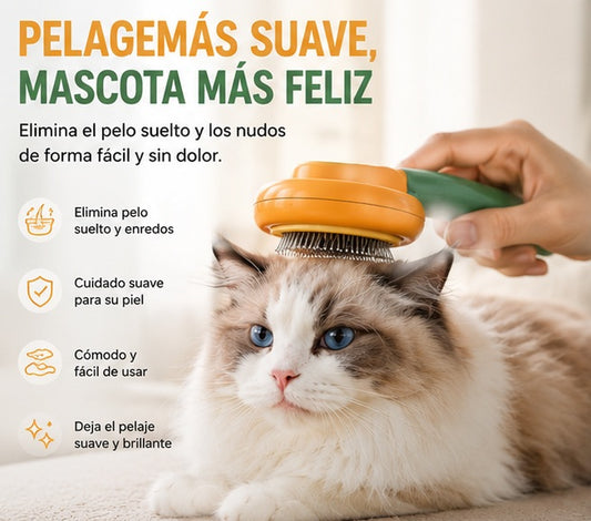 Cepillo Peine Removedor de Pelo de Gato y Perro