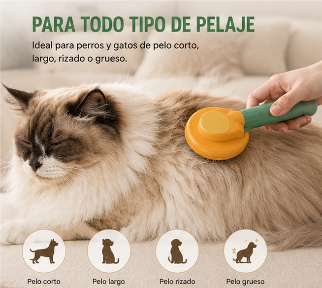 Cepillo Peine Removedor de Pelo de Gato y Perro